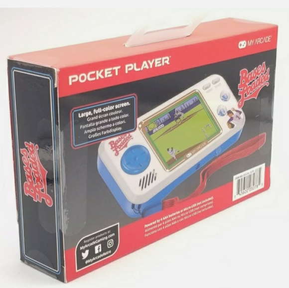 My Arcade Bases Loaded Pocket Portable 7 Games - Picture 3 of 3